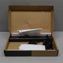 Single LCD Computer Monitor Free-Standing Desk Stand Mount Riser for 13 inch to 32 inch screen with Swivel, Height Adjustable, Rotation, Vesa Base Stand Holds One (1) Screen up to 77Lbs(HT05B-001)) (Black)