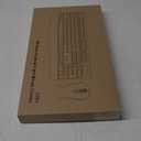 Wireless Keyboard and Mouse Combo, EDJO 2.4G Full-Sized Ergonomic Computer Keyboard with Wrist Rest and 3 Level DPI Adjustable Wireless Mouse for Windows, Mac OS Desktop/Laptop/PC (Black)