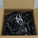 Small Spring Clamps 3.5 inch 30 Pack,Plastic Mini Clips,Heavy Duty for crafts,Woodworking,Backdrop & Photography Studios(Black)