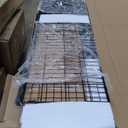 Rolanstar Metal Bunk Bed Twin Over Twin with USB Charging Station, LED Bunk Bed with 2 Storage Drawers, Bed with Safety Guardrail & Ladders, No Box Spring Needed, Easy Assembly, Black