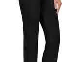 ADANIKI Womens Yoga Pants with Pockets Straight-Leg Loose Comfy Modal Drawstring Lounge Running Long Active Casual Sweatpants (Black, M)