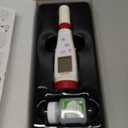 pH Meter for Hydroponic Water,Digital EC ppm Tester for Nutrients,pH TDS Reader 4 in 1 with 1413 s/cm Calibration Solution,High-Sensitivity Backlit Display for Drinking Water,DWC,Indoor Plants