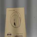 TECKNET Ergonomic Mouse, Bluetooth Wireless Vertical Mouse, Rechargeable Battery, Quiet Clicks, 4800 DPI Adjustable, BT5.0/3.0 & 2.4G Connect, Easy to use, Wide Compatibility - Black