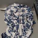 OFEEFAN Summer Dresses for Women Flowy Casual A-Line Midi Dress Beach Vacation Sundresses with Pockets, Size 2XL