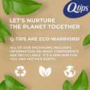 Q-tips Cotton Swabs Organic Swab Ultimate Home and Beauty Tool Made from Organic Cotton, 400 Count (4 Pack) 1600 total swabs