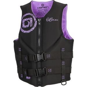 O'Brien Women's Traditional Neoprene Life Jacket, Purple, X-Small