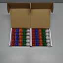 C7 LED Replacement Bulbs, 25 Pack Multicolor Christmas Light Bulbs for Outdoor String Lights, Patio Xmas Tree Holiday Party Wedding Prom Decor, E12 Candelabra Base (Colorful)