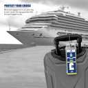 Cruise On Celebrity Cruise Luggage Tag Holder (4 Pack)  Fits All Celebrity Ships & Tags, Clear Travel Essentials for 2026-2027, Durable Waterproof Cruise Ship Accessories