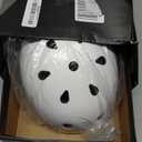 Triple Eight Dual Certified Bike and Skateboard Helmet, White Matte, X-Small/ Small