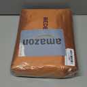 BEDELITE Satin Sheets Queen Size Bed Set, Luxury Soft Burnt Orange Silky Sheets for Hair and Skin, Similar to Silk Bed Sheets Set 4 Pieces with 1 Deep Pocket Fitted Sheet, 1 Flat Sheet, 2 Pillowcases