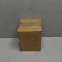 Mini Desk Trash Can with Lid with Trash Bags 180 Pcs Swing-Lid Tiny Countertop Garbage Bin Small Table Top Plastic Covered Waste Basket (White)