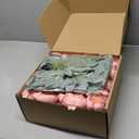 50Pcs Artificial Peonies Flowers, 4 Dusty Pink Peonies Fake Flowers Heads for Table, Faux Silk Peony Arrangements for Wedding, Valentine, Engagement, Office, Coffee, Dining Decorations