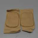 Men Women Protective Knee Pads, Anti-Slip Padded Sponge Knee Brace Knee Support for Football Volleyball Dance Skating Basketball Sports (Medium,Nude)