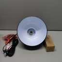 Plug in Pendant Light, 15FT Hanging Lights with Plug in Cord, On/Off Switch, Industrial Pendant Light with Plug in Cord, Metal Hanging Lamps for Living Room, Kitchen, Dining Room, Bedroom (Black)