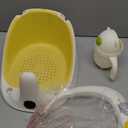 Baby Bath Seat for Babies 5-10 Months, Non-Slip Toddler Bath Seats for Babies Sitting Up, Safe Infant & Newborn Bathtub Chair with 4 Suction Cups & Soft Cushion for Shower, Yellow