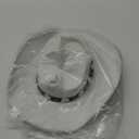 Lanzom Women Men Felt Wide Brim Western Cowboy Hats Belt Buckle Panama Hat (Large-X-Large, White)