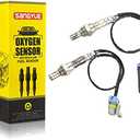 Sangyue Oxygen O2 02 Sensor 1 & 2 for 2010 2011 2012 2013 2014 Chevrolet Chevy Equinox 2.4L GMC Terrain 2.4L Upstream + Downstream 2 PCS