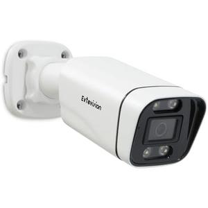 Evtevision 5MP Outdoor PoE Camera IP Bullet Security Cameras,Two Way Audio,Smart Human Detection,2.8mm Lens,100ft Night Vision,IP67 Waterproof Surveillance CCTV Cameras with SD Card Slot