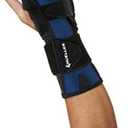 MUELLER Sports Medicine X-Stay Wrist Stabilizer, Wrist Pain Relief Support for Men and Women, Ideal for Carpal Tunnel, Tendinitis, Arthritis, Black (Small/Medium (Pack of 1))
