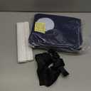 Premium Toddler Airplane Bed - Inflatable Airplane Bed for Toddlers, Plane Baby Mattress for Kids - Blow Up Air Mattress for Child Flight Sleep with Safety Belt, Innovative Valves, No Pump Needed