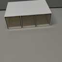 MILULUGO Plastic 3 Drawer Organizer for Cosmetic Storage, Desk Organizer, Makeup Organizer for nail polish, Lipstick, Brushes, Jewelry, Skincare, Bathroom Organization Boxes - White