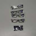Gaoye 1.5 Reading Glasses Men - Blue Light Blocking Lenses, TR90 Frames, UV400 - Eyeglasses with Clear Vision (A4 Pack Black)