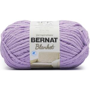 Bernat Blanket BB - 1 Pack of 220 Yards/10.5 oz Floret 100% Polyester Yarn