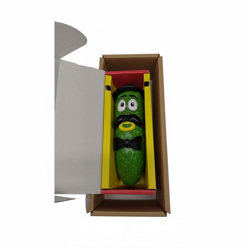 KNUCKLHEAD Gag Gifts for Adults & Kids - Yodeling Pickle - Funny White Elephant Gifts for Men, Women, Dad, Teens - Small Funny Christmas Ideas Stocking Stuffers - Unique for Yankee Swap - Weird Toys