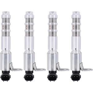 NewYall 4Pcs Engine Intake Exhaust Camshaft Position Actuator Solenoid for 2004-2016 ATS CTS SRX STS Camaro Equinox Limited Malibu Traverse Acadia Terrain G6 Variable Timing VVT Oil Control Valve