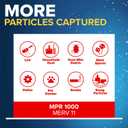 Filtrete 16x25x4 Air Filter MERV 11, MPR 1000 Micro Allergen Defense 4-Pack, Fits Lennox & Honeywell, AC Furnace HVAC Filters for Home, Pleated Electrostatic (Actual Size 15.88 x 24.56 x 4.31 in)