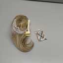 CJL HAIR Claw Clip Short Ponytail Hair Extensions DIY Bendable Metals Messy Bun Hair Piece for Wonen Straight Synthetic Fake Hairpieces Dirty Blonde