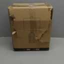 23" Ceramic Table Lamps Set of Two, White Ceramic Desk Lamps for Living Room, Farmhouse Bedside Lamps for Bedroom Decor, Beige Nightstand End Table Lamps