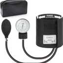 LotFancy Manual Blood Pressure Cuff Adult, Professional BP Cuff 10"-16", Standard Adult Size Sphygmomanometer with Carrying Case and Zero Calibration for Home Medical, Nursing Student, Doctor, Nurse (Black)