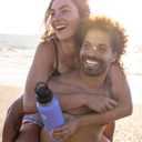 Hydro Flask Water Bottle - Insulated Stainless Steel - Wide Mouth Chug Lid, Non Spill, Leakproof in 40 Oz White