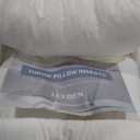 Leeden 18 x 18 Pillow Inserts (Set of 2) - Throw Pillow Inserts with 100% Cotton Cover - 18 Inch Square Decorative Pillows for Sofa, Couch, Bed and Home Decor