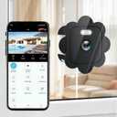 2.5K Window Camera, 2.4GHz & 5GHz WiFi Indoor Cameras for Home Security with Full Color Night Vision,24/7 Recording, Motion Detection, Compatible with Alexa, 2-Way Audio, Siren, Easy & Quick Installation (Black)