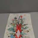 Artoid Mode Red Nutcracker Floral Holly Christmas Table Runner, Seasonal Winter Kitchen Dining Table Decoration for Home Party Decor 13x120 Inch