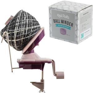 Knit Picks Yarn Ball Winder for Knitting and Crocheting (Purple)
