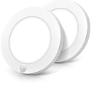 Brightever Motion Sensor LED Ceiling Lights, 1200LM & 15W(100W Equivalent), 3000K/4000K/5000K Selectable, 7.5inch Flush Mount Lighting Fixture for Indoor, Stairs, Pantry, Closet, Pack of 2, White