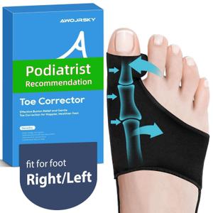 Bunion Corrector for Women Big Toe Straightener Bunion Corrector for Men, Relief splints Reduce Pain and Correct Toe Alignment, Brace Day/Night, fit for R/L,Washable(Deep Green)