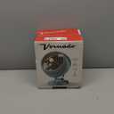 Vornado VFAN Mini Classic Vintage Metal Desk Fan, 2-Speed, Adjustable Tilt, Personal Air Circulator for Bedroom, Office, Dorm Room, Portable Quiet, Vintage Green