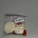 S,S Store 2 Pcs Hair Rose White Mogra Artifical Rubber Band Gajra Phool Gazra Hair Accessories for Women Girls Indian Wedding Gajra For Function