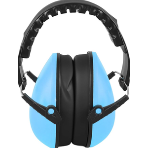 Soundproof Earmuffs for Kids Sleeping Children Safety Mini Noise Reduction Ear Muffs, Sky Blue