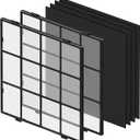 AP-1512HH Washable Pre-filter Sets Compatible with Coway Air Cleaner Purifier Airmega AP-1512HH, AP-1512HH-FP, AP-1518R, AP-1519P, Item #3304899,2 Washable Pre-filters and 4 Carbon Replacement Filters