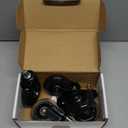 Office Chair Caster Wheels Set of 5 Heavy Duty & Safe for All Floors Including Hardwood 3" Rubber Replacement for Desk Floor Mats