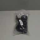 Silicone Sink Edge Protector with Suction Cup 4" x 24",Kitchen Sink Splash Guard for Kitchen, Bathroom Sink, Steel, Granite, Quartz Countertops,Multifuctional Sink Accessories (Black)