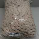 Bigacogo Chunky Knit Throw Blanket for Couch, 40x60 inches, 100% Hand Knitted with Thick Jumbo Chenille Yarn, Cozy Soft Large Rope Knot Cable Crochet Blankets for Sofa Bed Living Room, Taupe