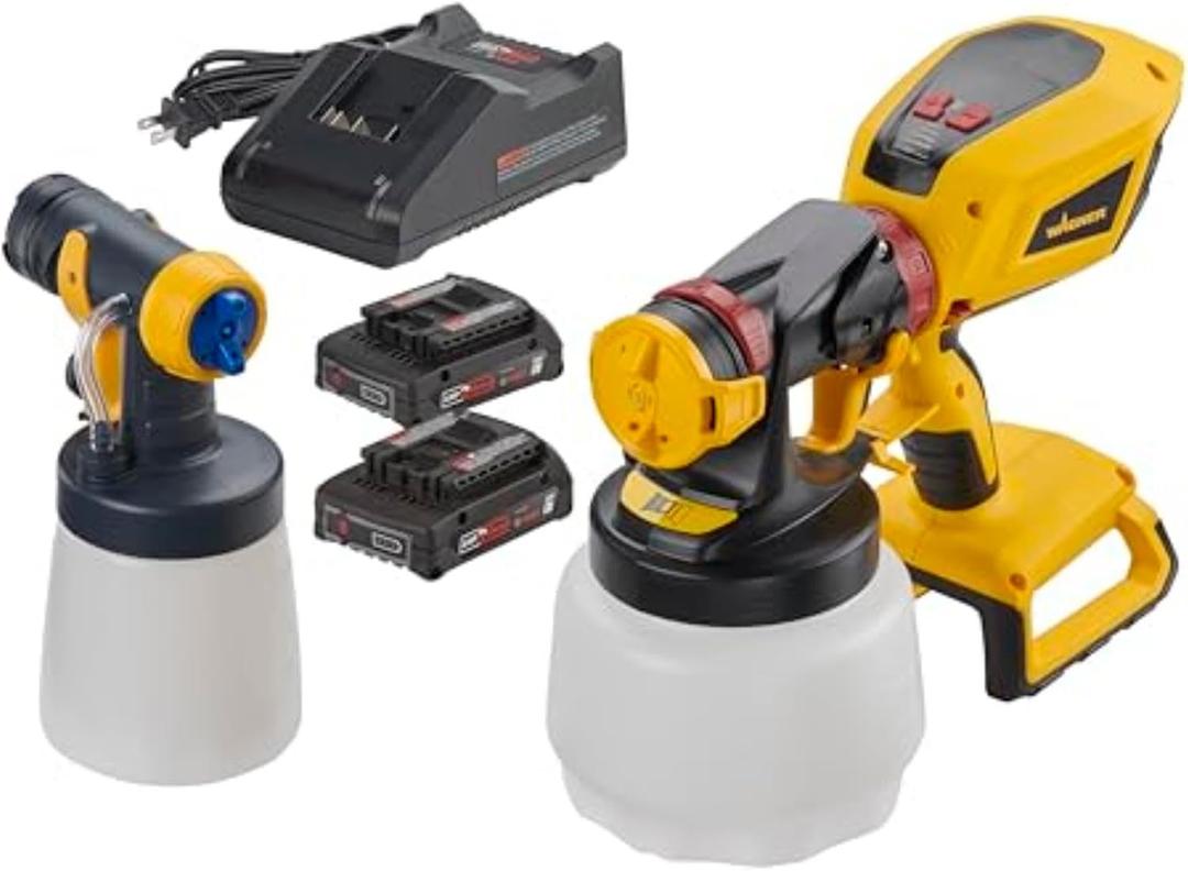 Wagner Spraytech FLEXiO 3550 18V Cordless HVLP Paint & Stain Sprayer