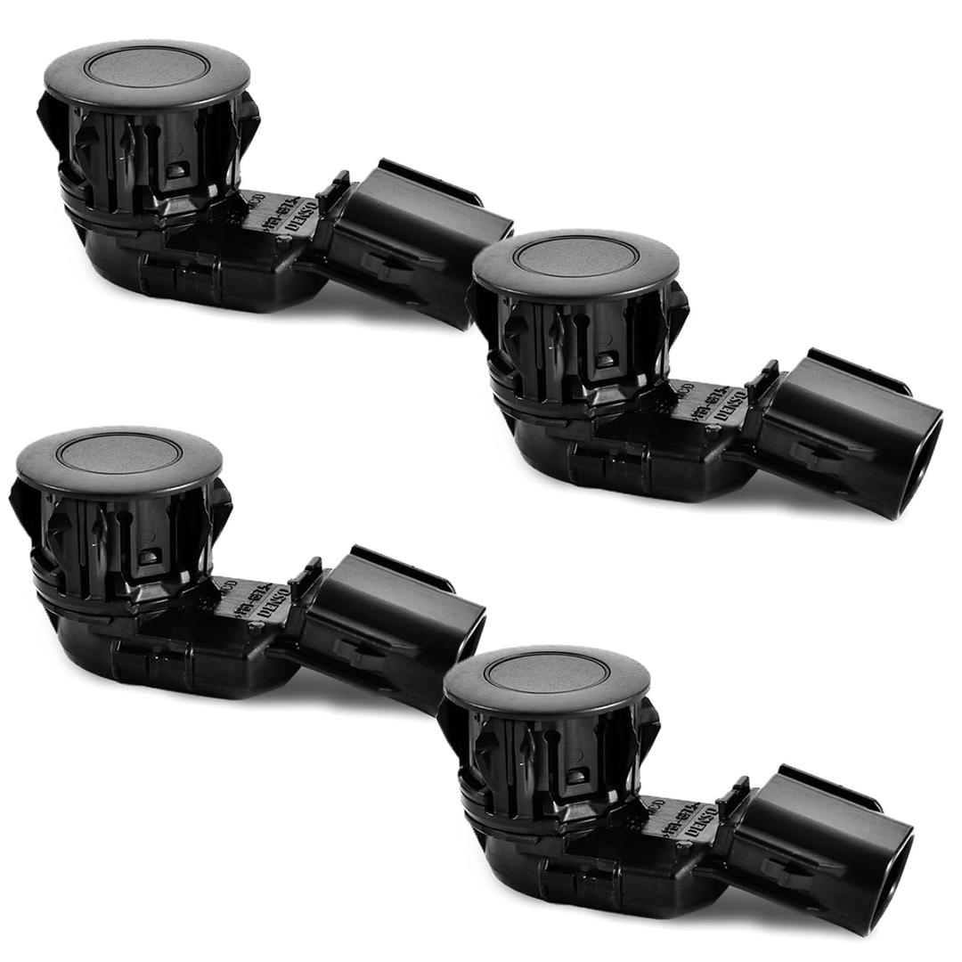 4 PCS Reverse Backup Parking Assist Sensor Compatible with Toyota RAV4 2014-2018, Tacoma 2015-2022, Tundra 2014-2021, Replace 89341-0C010, 89341-0C020