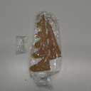 Faccito 8 Pcs Neutral Paper Christmas Trees Honeycomb Centerpiece Paper Honeycomb Christmas Tree with 2 LED Light Strings Hanging Decoration Table Centerpiece(Lovely Color,Fresh Style)